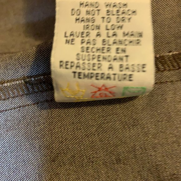 Lindor Petite Size 14 Jacket, dark denim,  long sleeves, buttons and collar - Picture 12 of 12